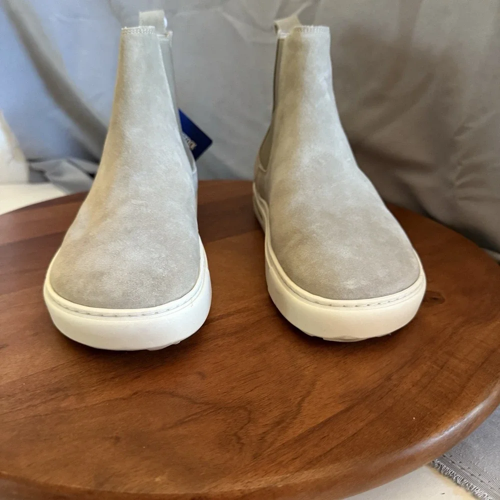 Birkenstock Bend‎ Chelsea Suede Leather Taupe Eu Size 40/W9-9.5 Medium/Narrow